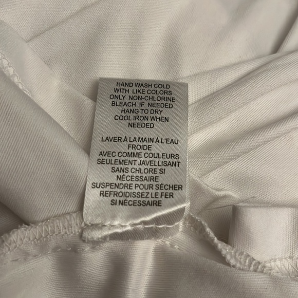 DR2 White Patterned Dress - Small - Picture 8 of 9